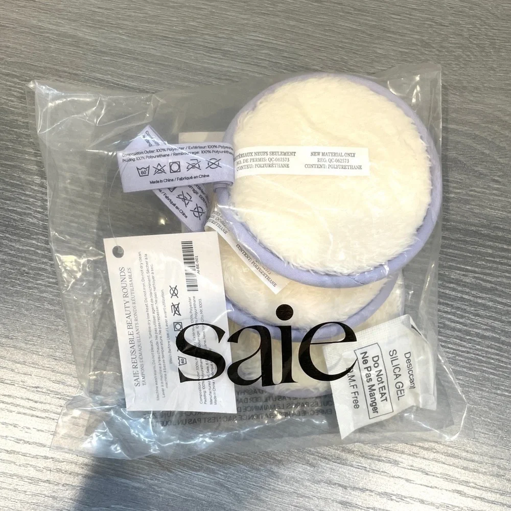 Saie Beauty Makeup Rounds 3 Pack